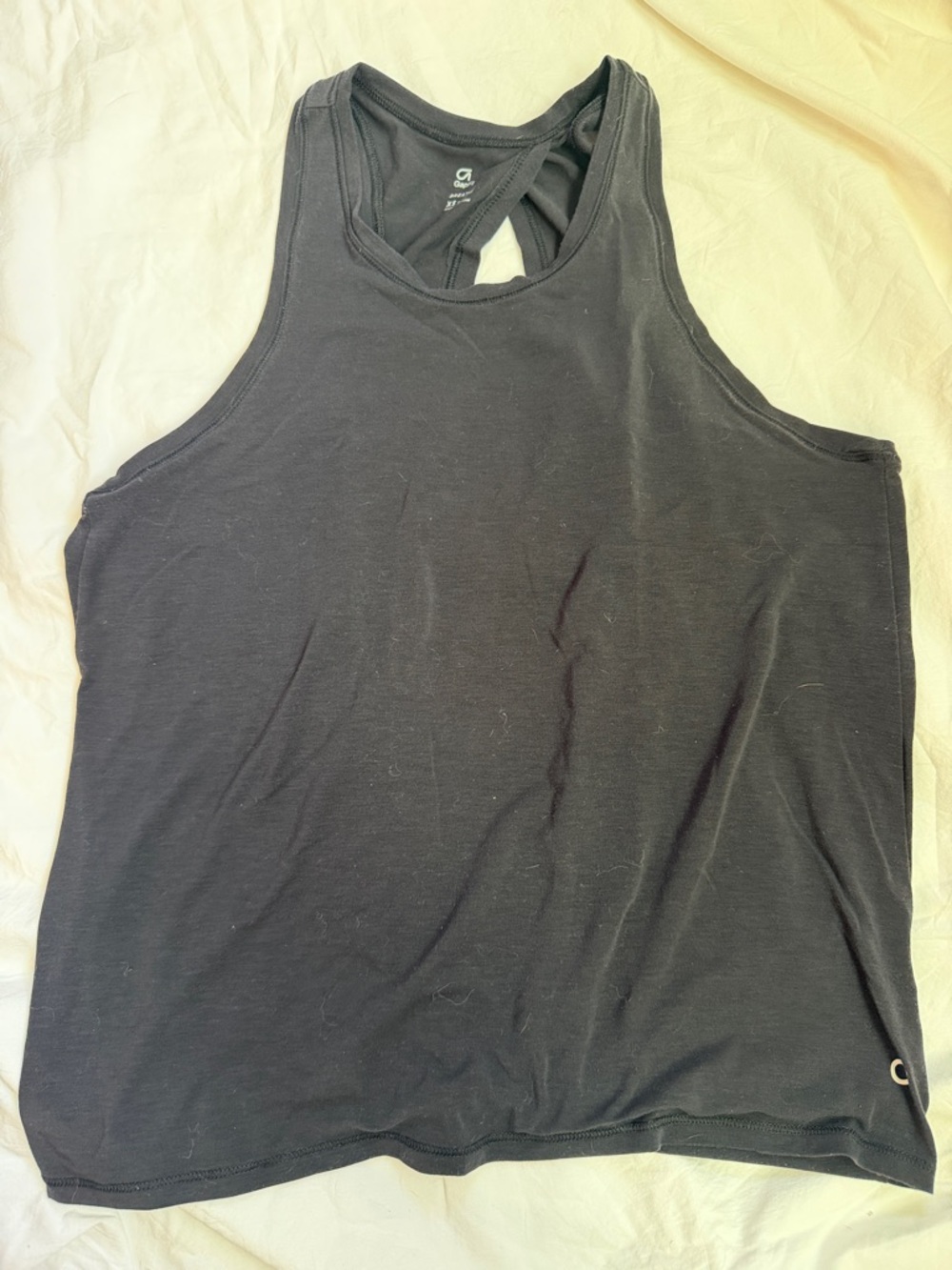 GAP Black Workout Tank Top